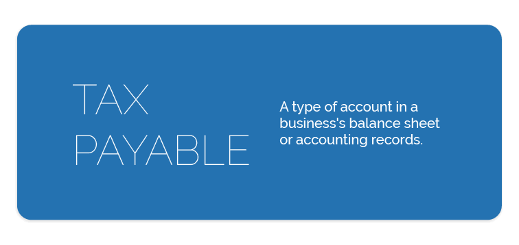 tax payable definition