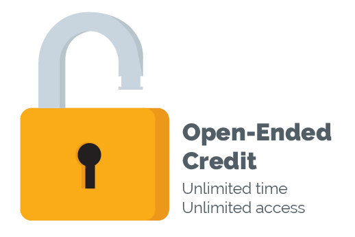 open-ended credit vs close-ended credit