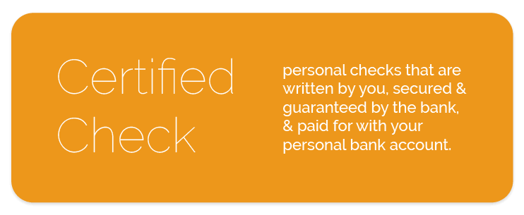 certified check definition