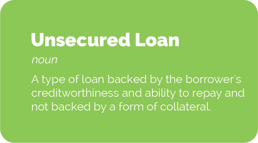 what is an unsecured loan