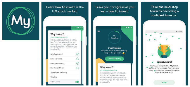 My Wall Street Investment App Images