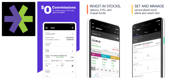 E Trade App Images