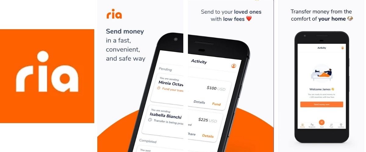Ria Money Transfer App Images