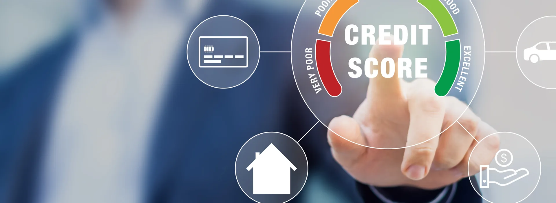 Credit score report used to compare prime and subprime lending risk