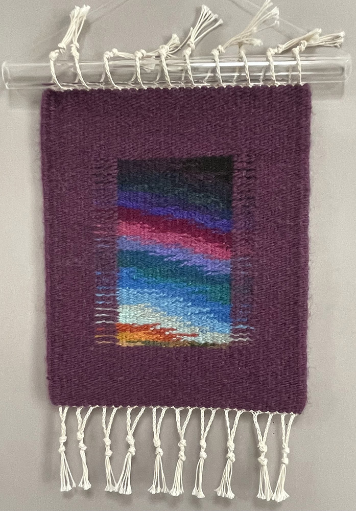 Purple Window 10”x8” - $200