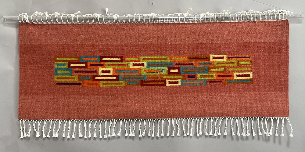 Light Chokecherry Panorama Fractured Square Series  14”x40” - $1100.00