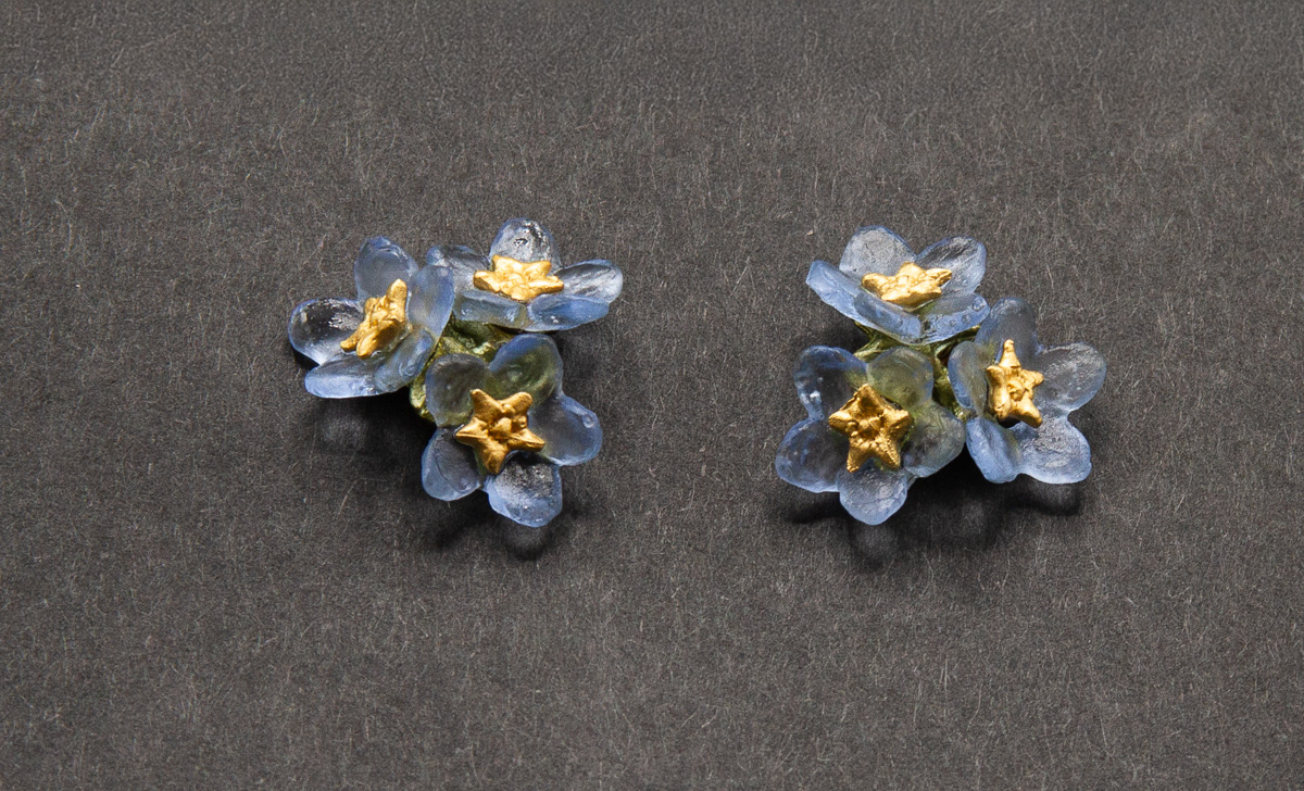 Forget-Me-Not Earrings - $100