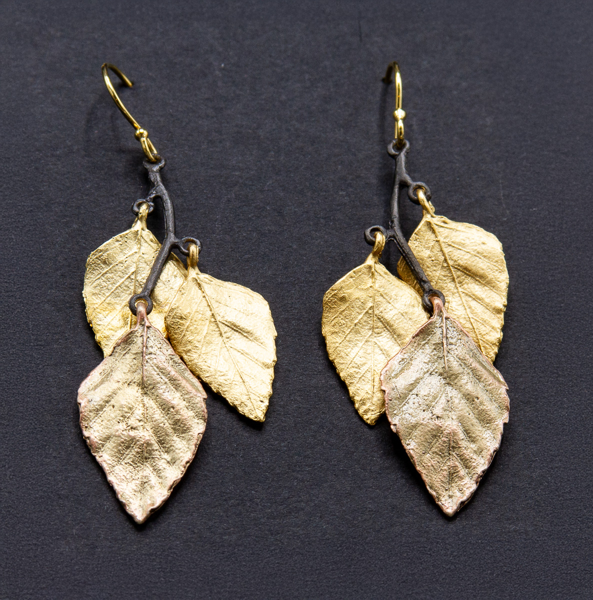 Autumn Birch Earrings - $140