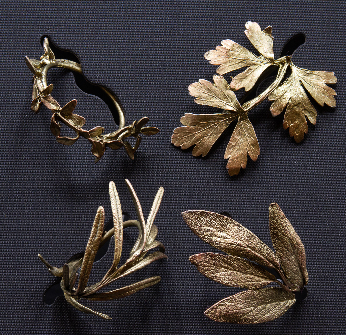 Herb Napkin Holders (4) - $115 