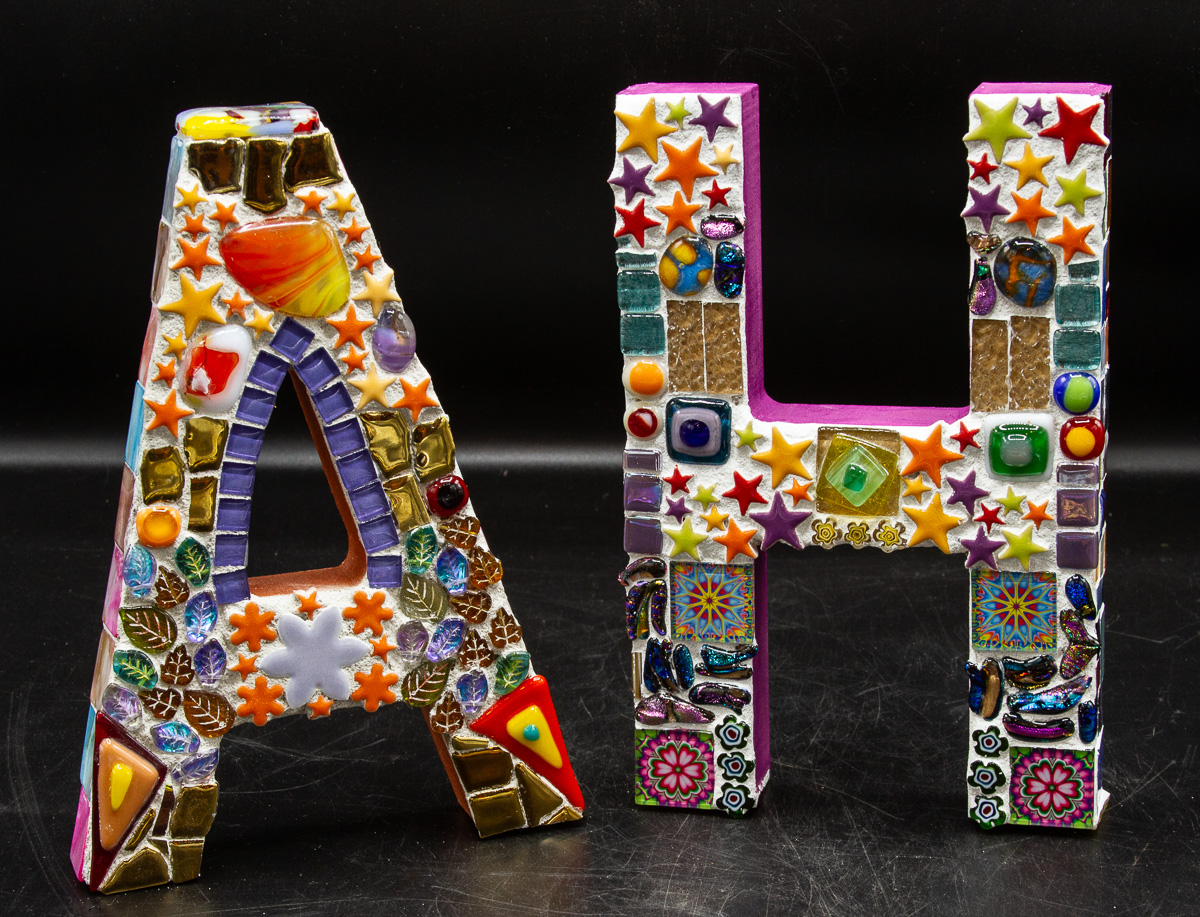 Mosaic Letters - $125