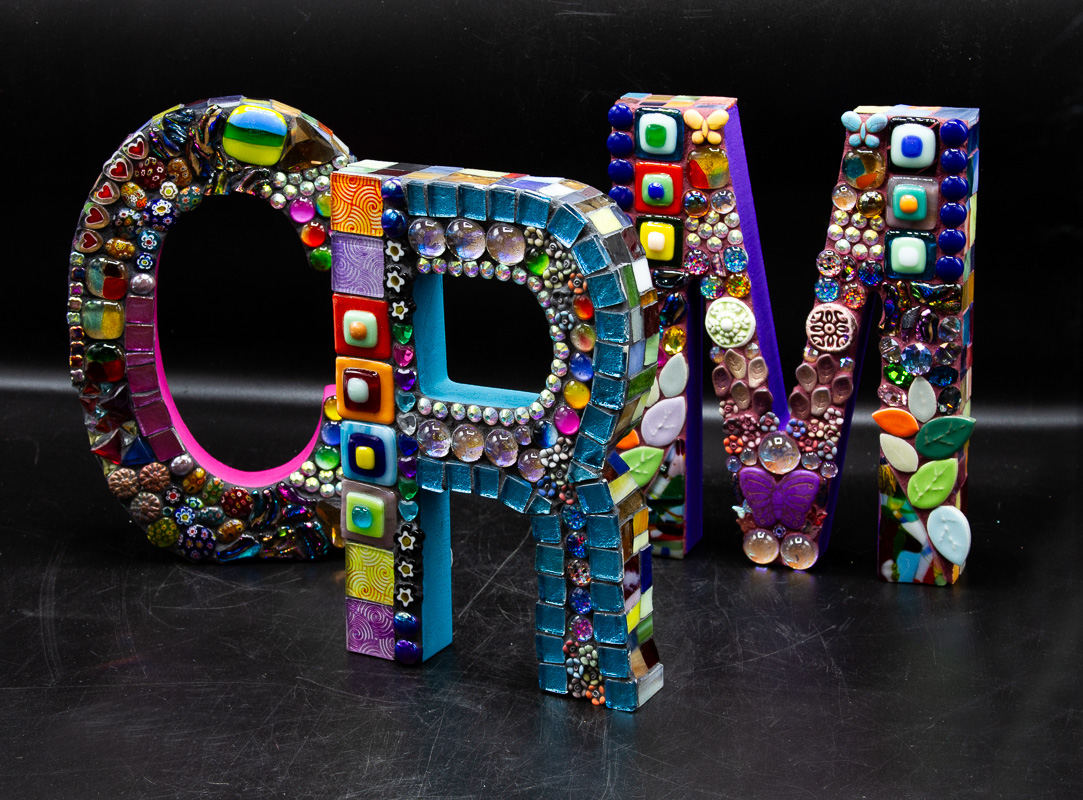 Mosaic Letters - $125