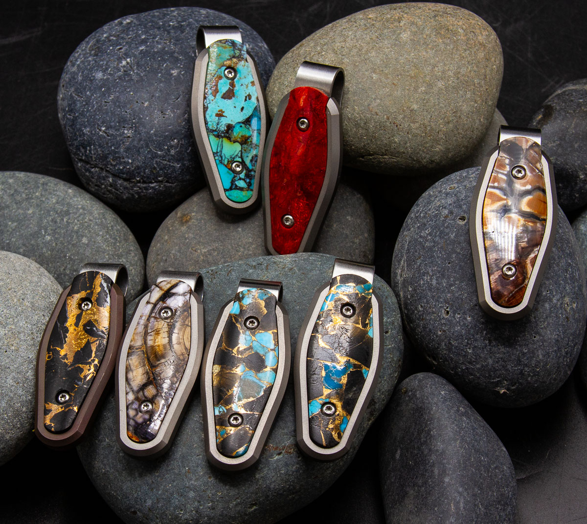 Titanium Money Clips - $170- $225