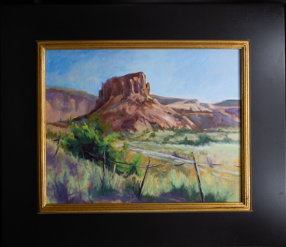 Gateway to Ghost Ranch 1x14 Oil on Canvas Panel - $675