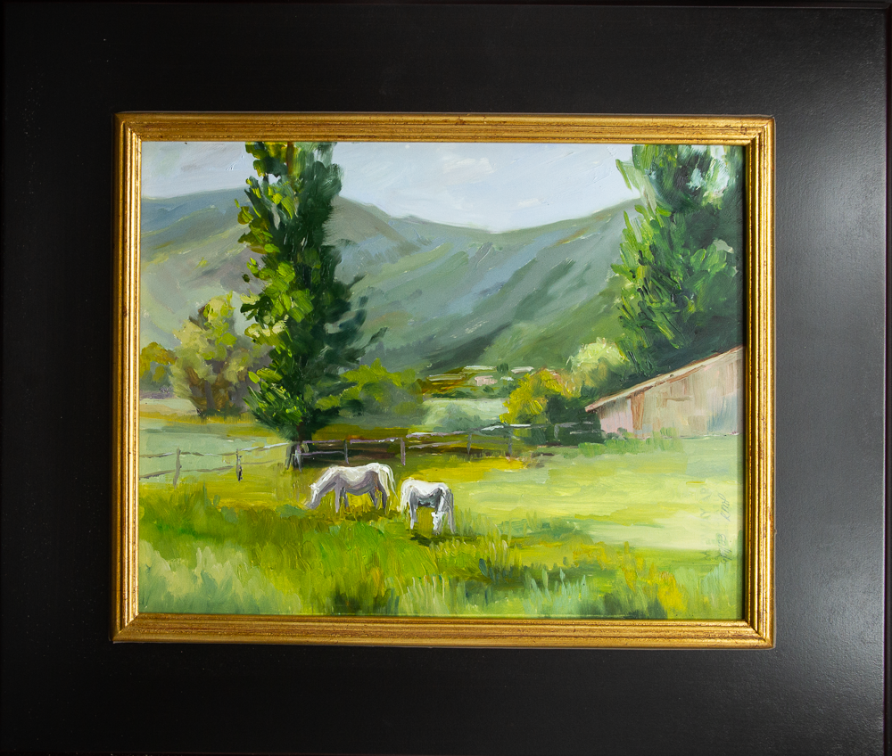 Fresh Greens 11x14 Oil on Canvas Panel - $675