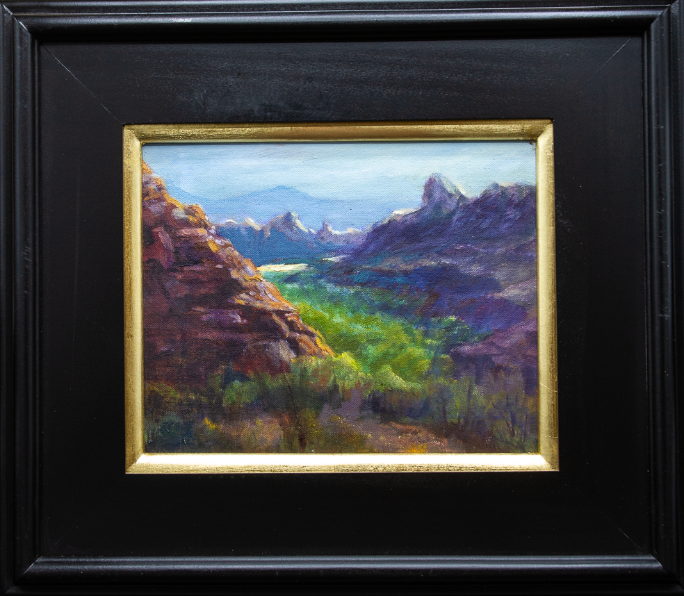 Shadows of Canyonland 8x10 on Canvas Panel - $390