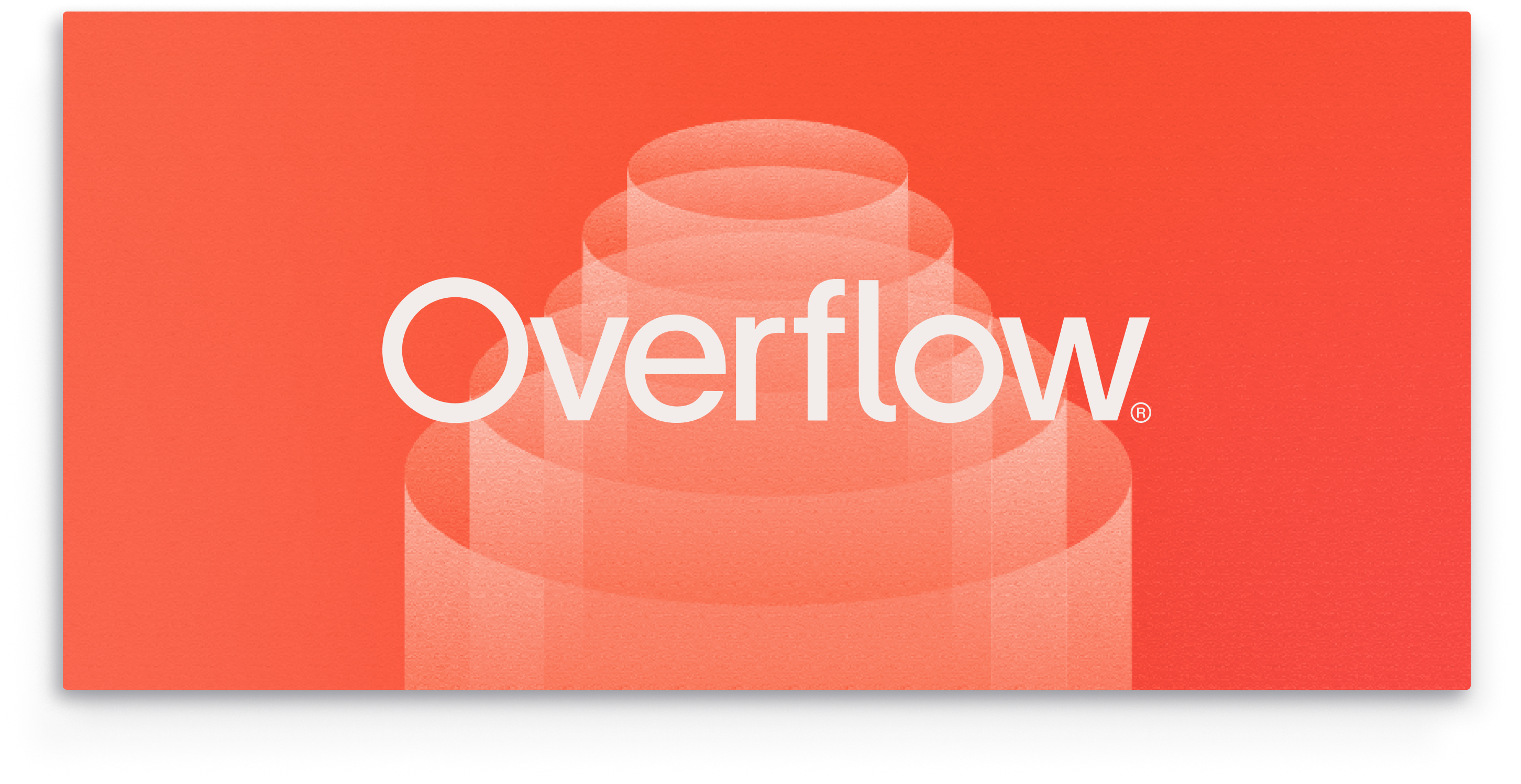 Overflow brand strategy and visual identity bridging Silicon Valley tech innovation with purpose-driven nonprofit mission and accessibility