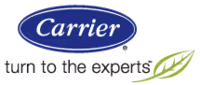 Carrier Logo for expert air conditioning products.