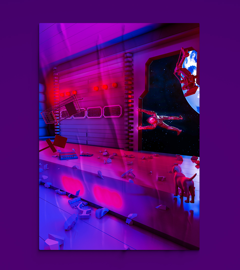 Astronaut Poster Disaster