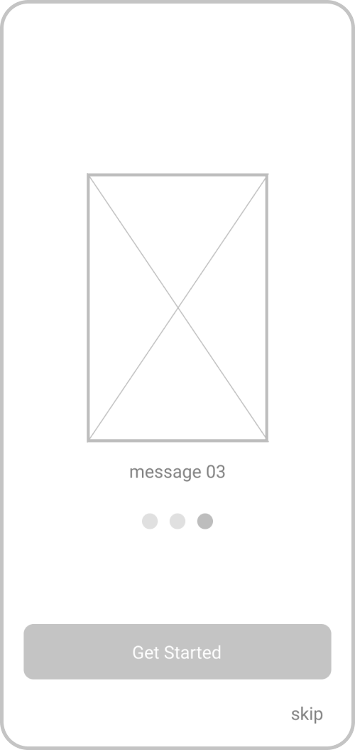 wireframe onboarding