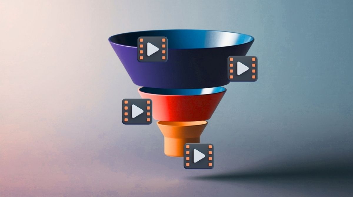 A demand generation funnel using testimonial videos at every stage to increase conversions