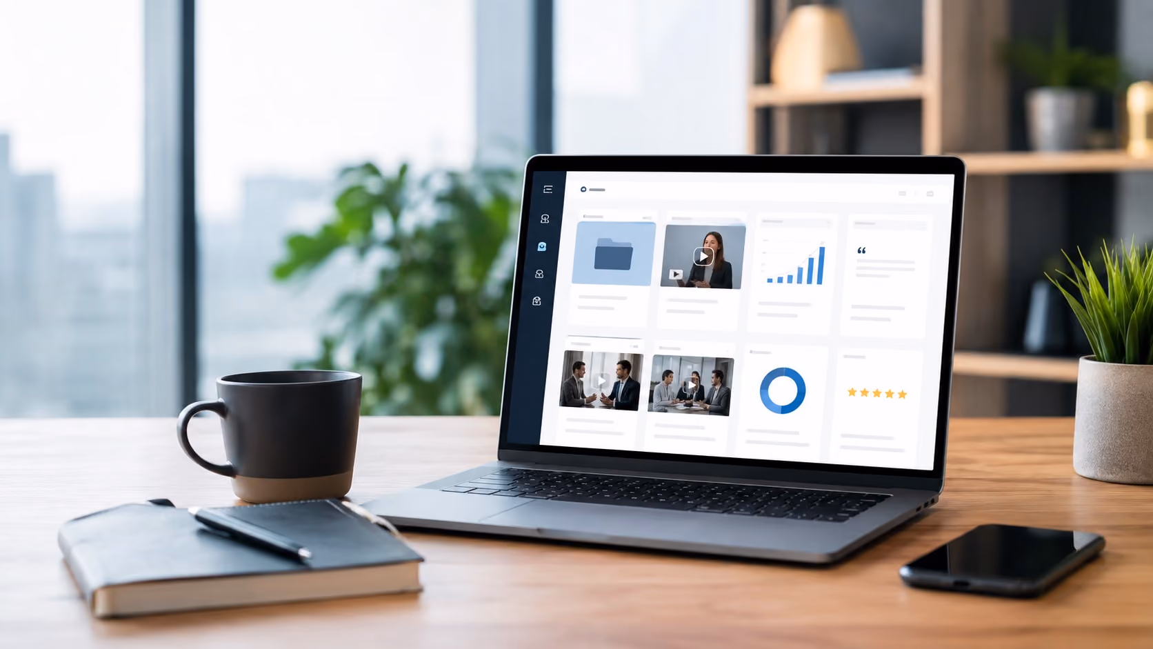 Saas sales enablement content library