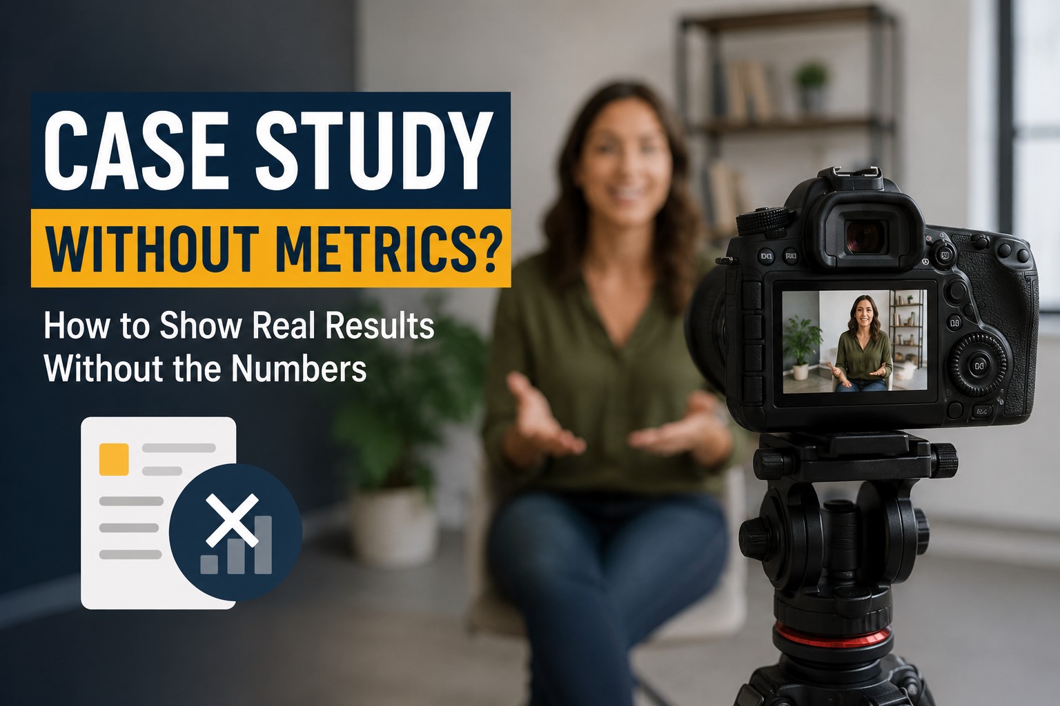 Case Study Without Metrics? How to Show Real Results on Video