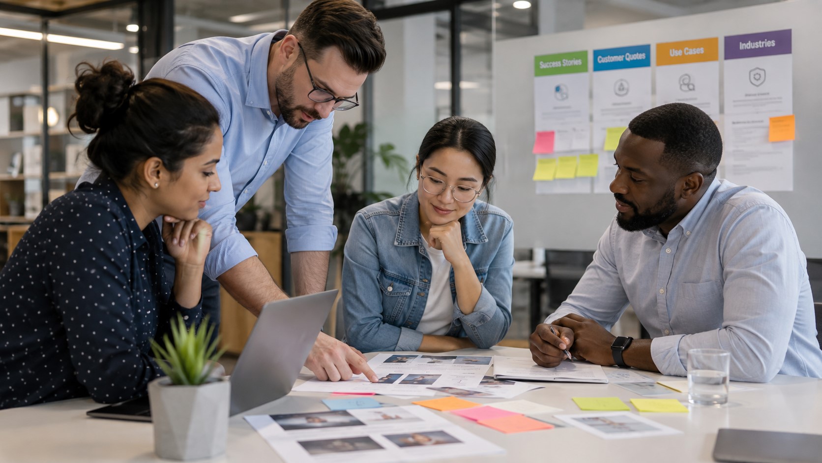 Planning customer case studies