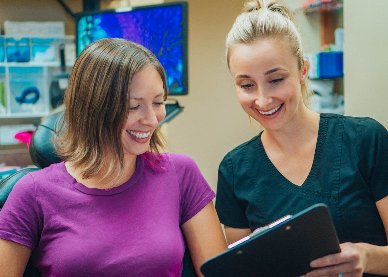 Our board certified dentists can diagnose and treat gum infections