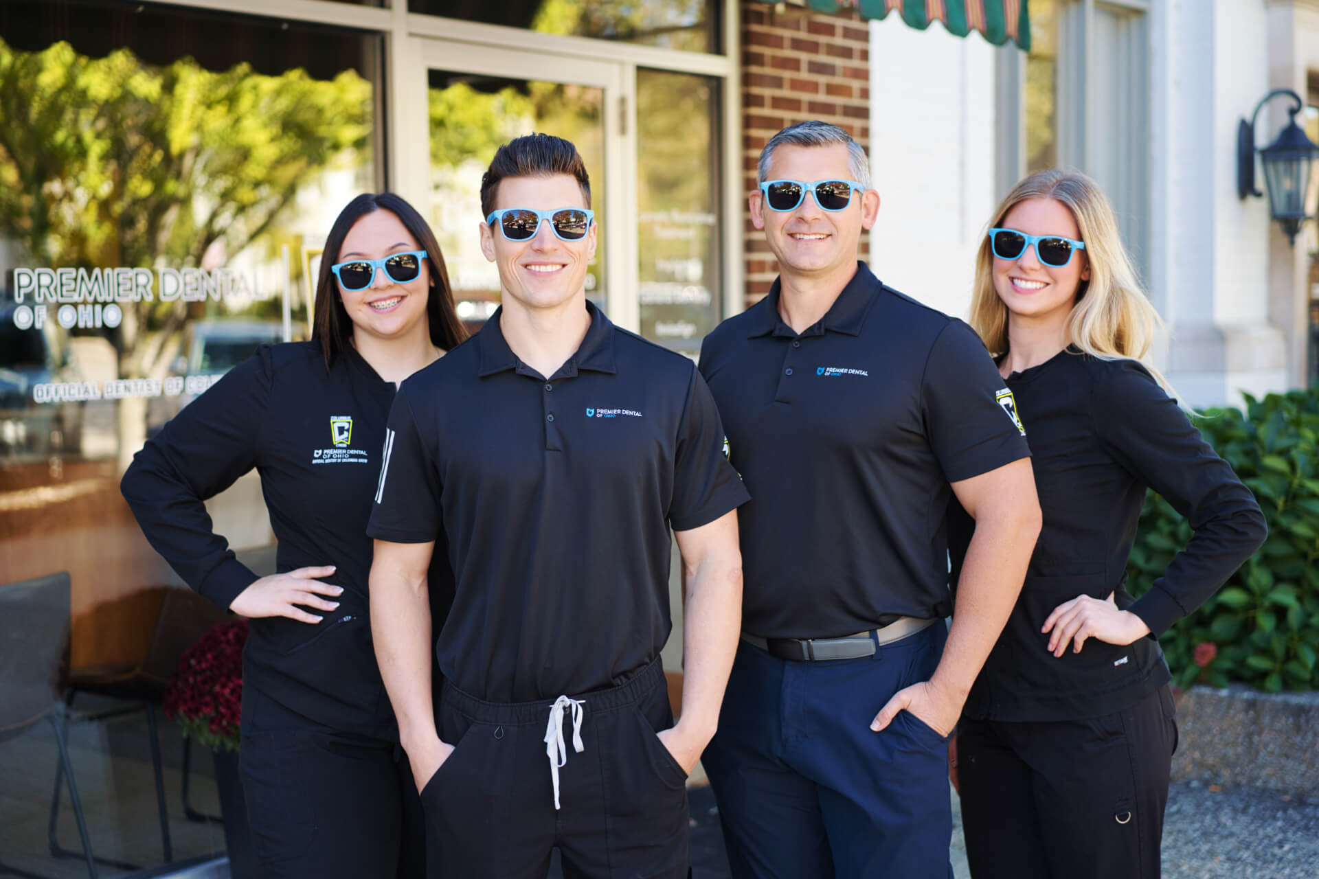 A team member preparing for a patient