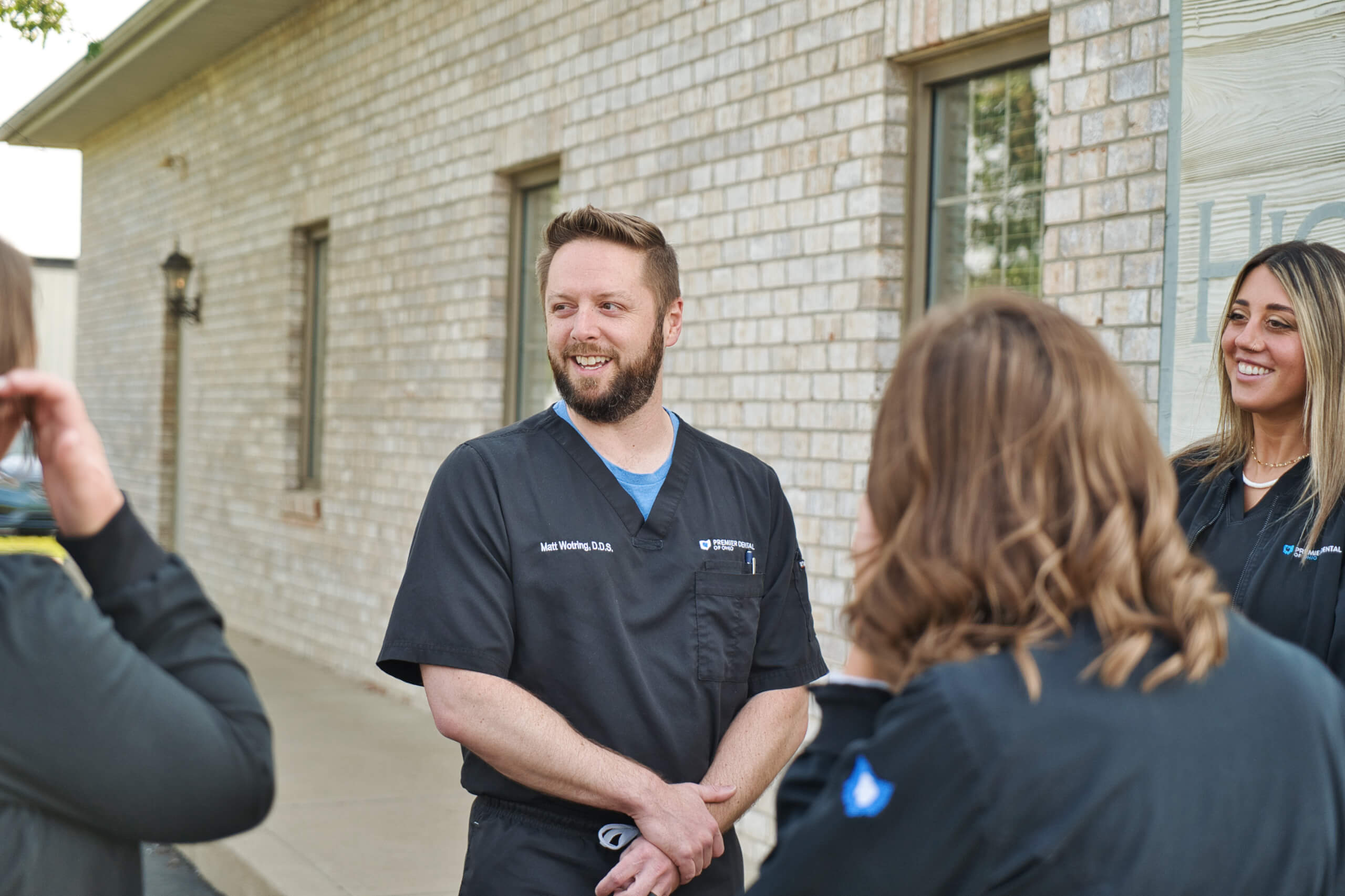 Dr. Matt with the friendliest dental team