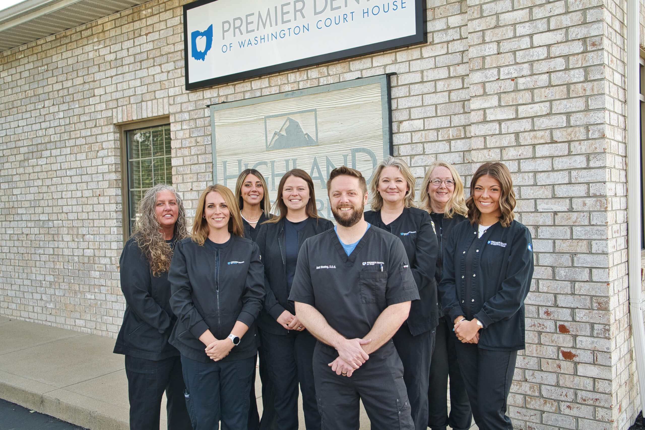 Our team providing dental treatment options