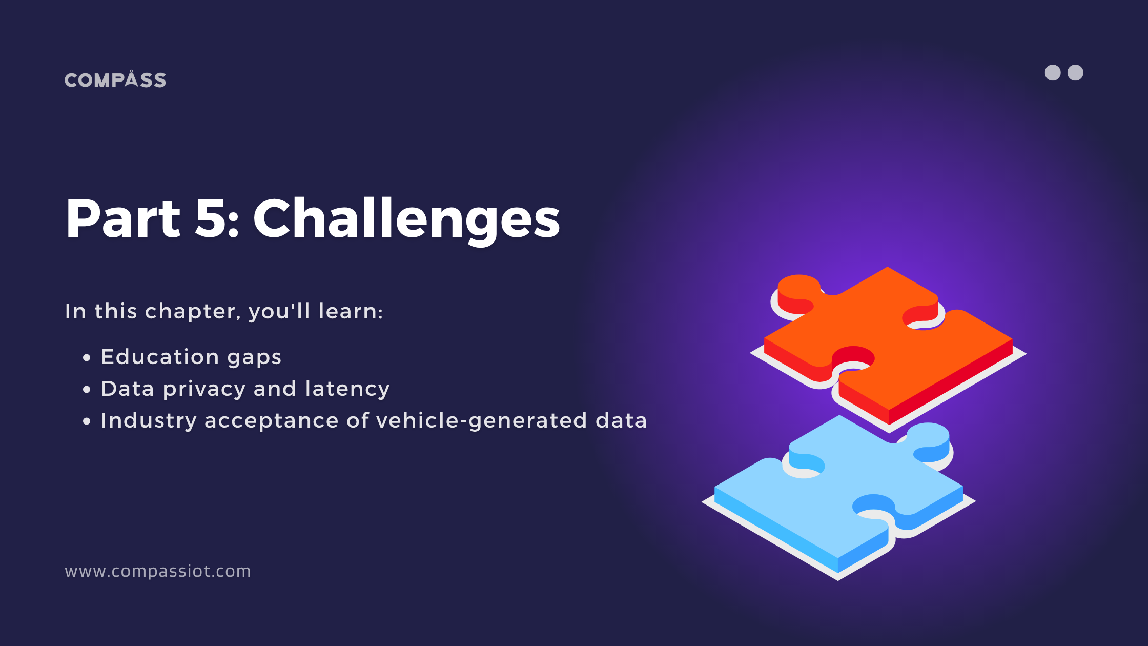 Part 5: Challenges for Connected Vehicles