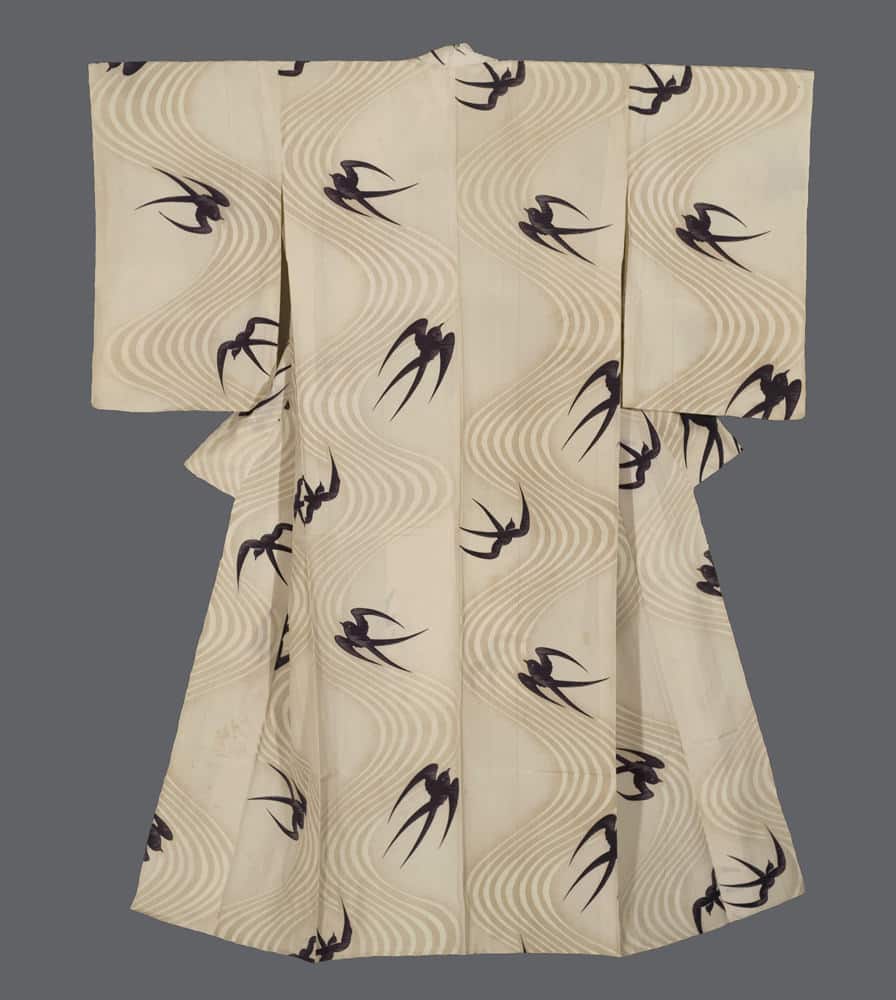 Katazome Hitoe Kimono