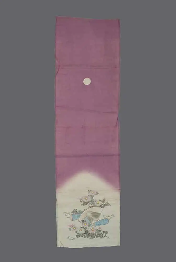 Late 19th century kimono panel