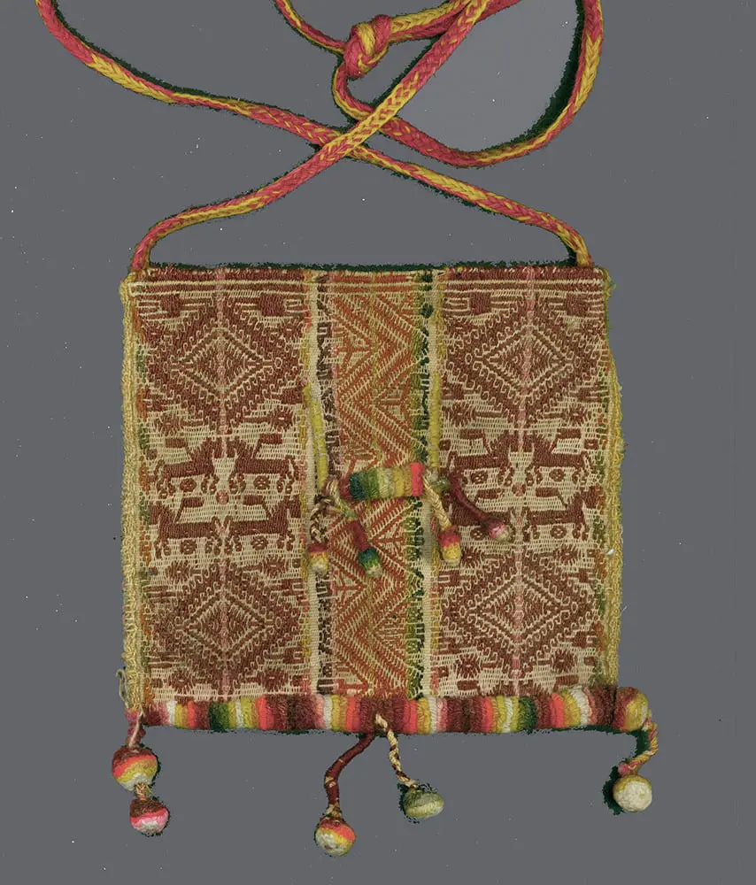 Tarabuco man's coca-leaf bag
