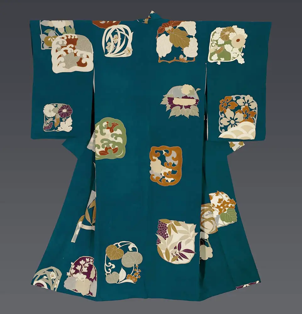 Yuzen-painted Kimono