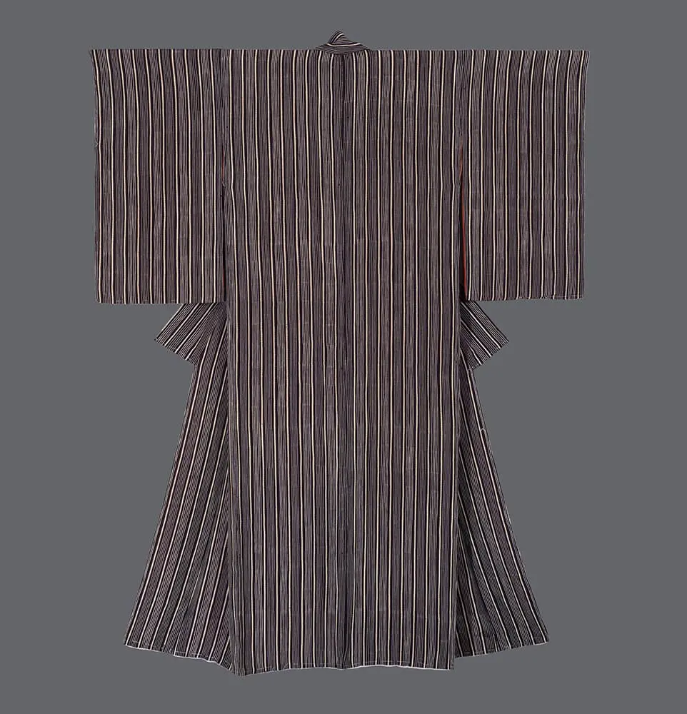 Striped kimono