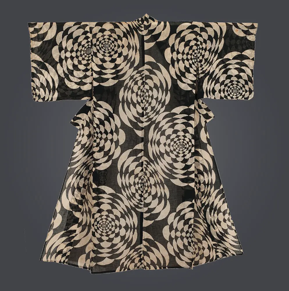 Cotton summer kimono