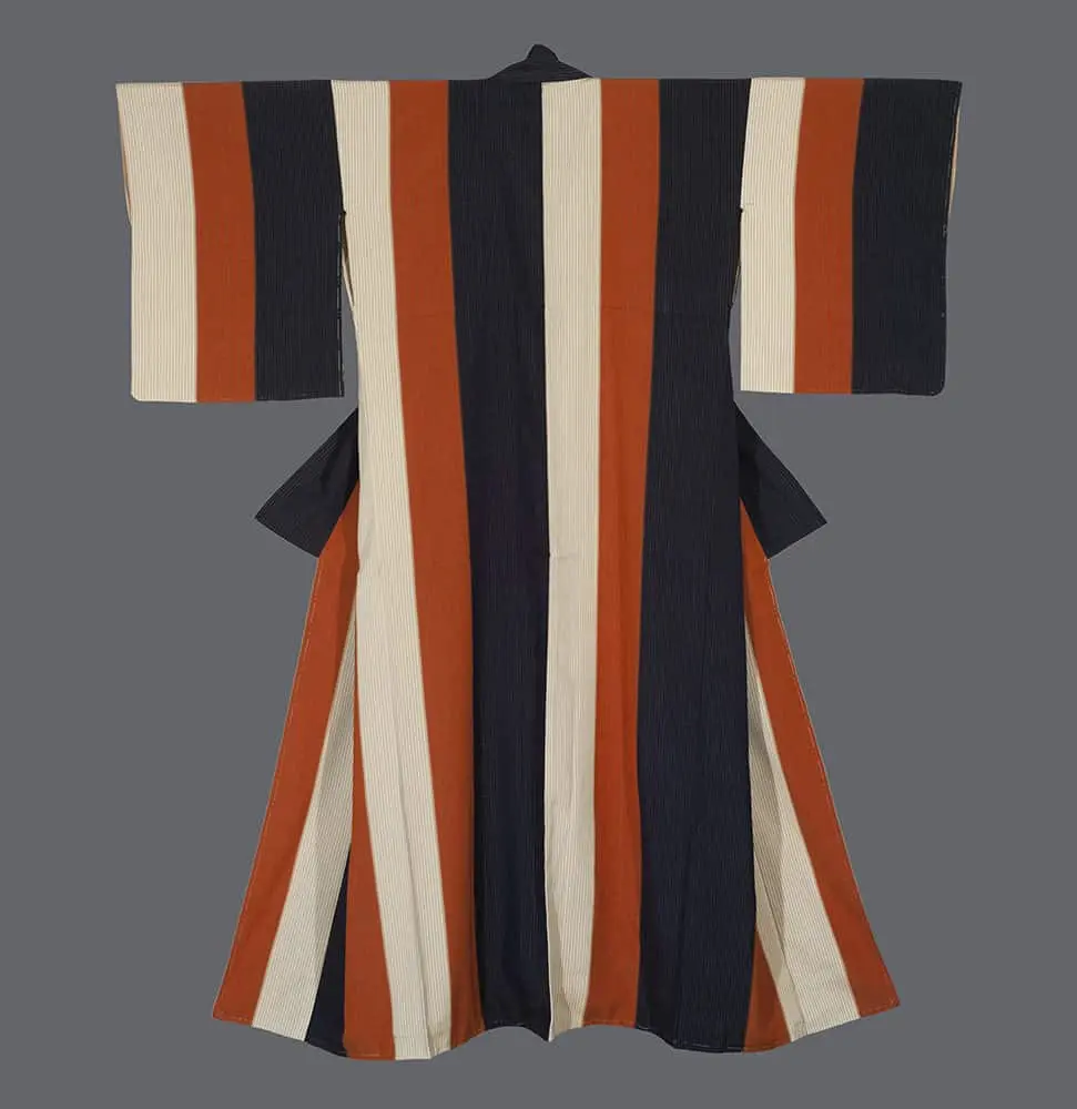 Woven kimono