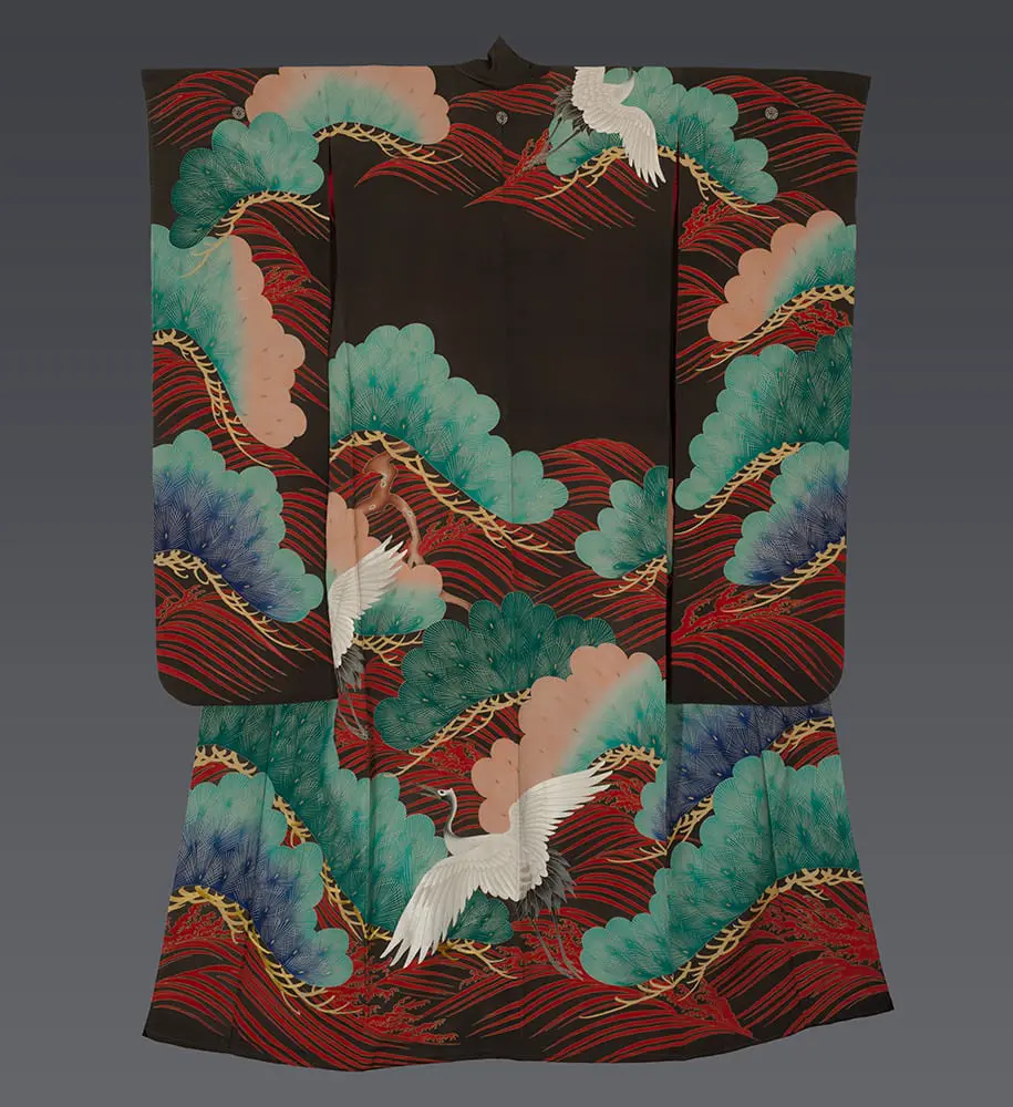 Yuzen-painted Bride's Furisode