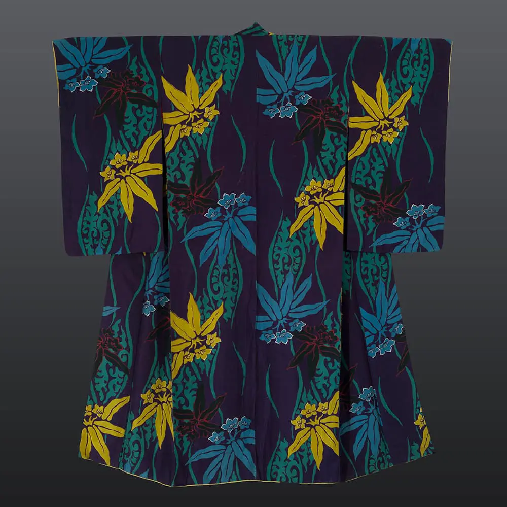 Spring-themed kimono