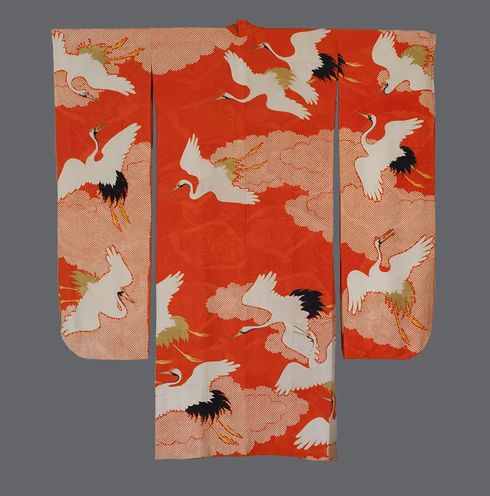 Furisode-style Wedding juban