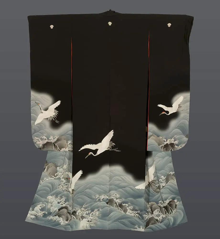 Yuzen-painted Furisode