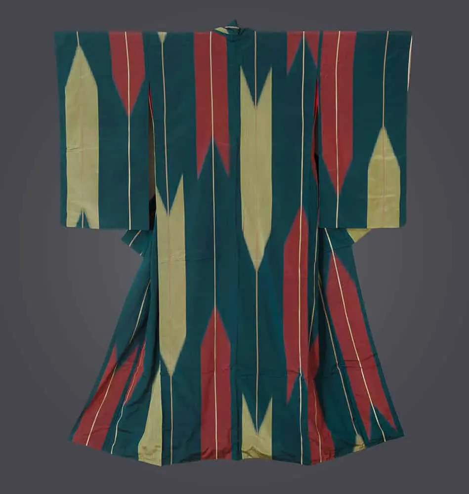 Yabane-motif kimono