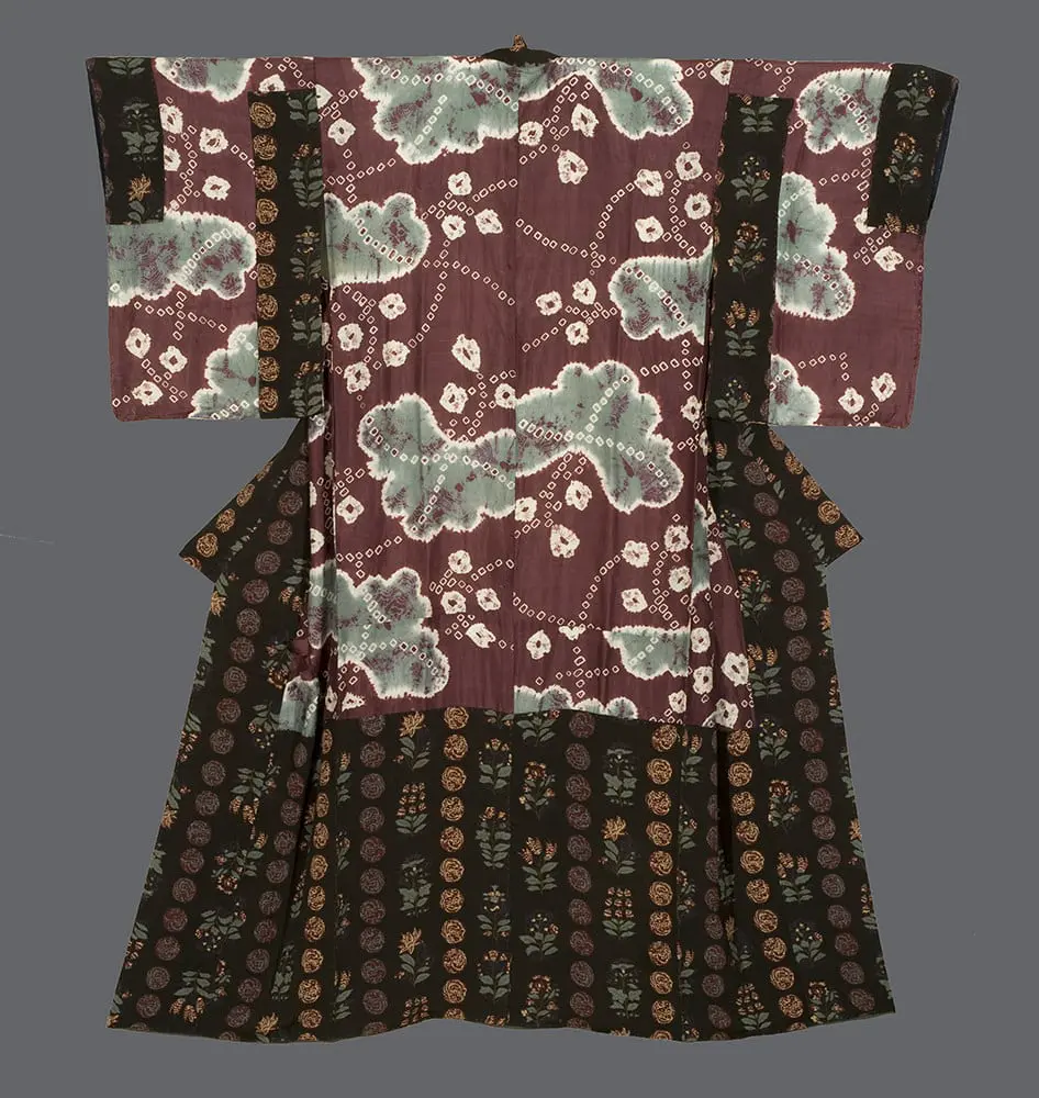 Shibori under-kimono