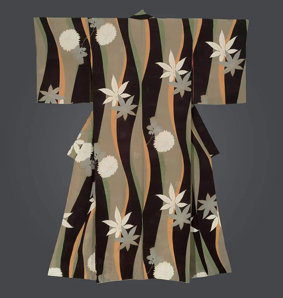 Stenciled Kimono