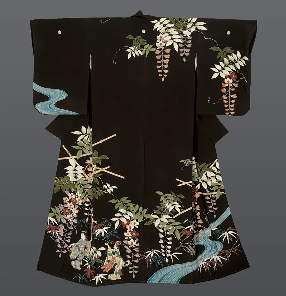 Yuzen-painted Kmono