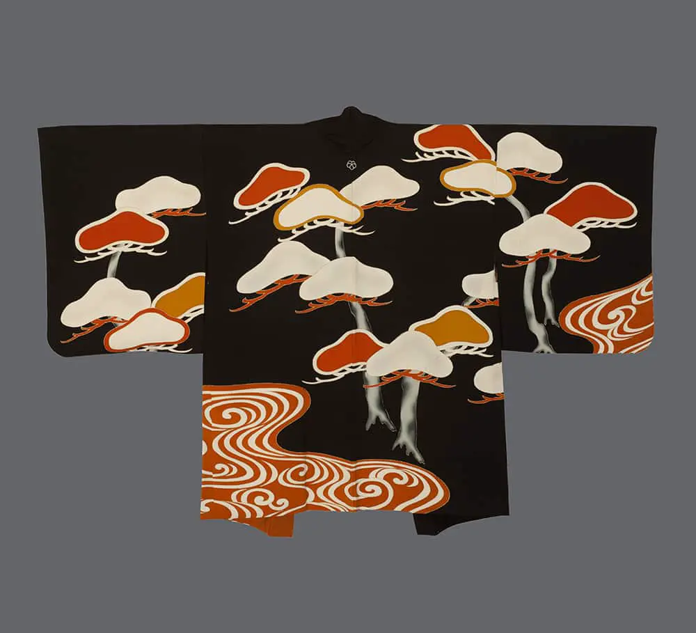 Woman's yuzen-dyed haori