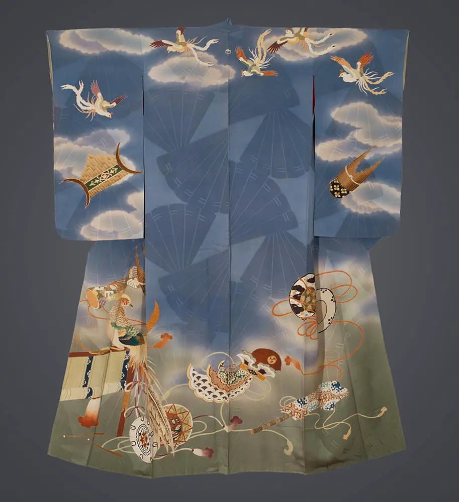 Yuzen-painted Ceremonial kimono
