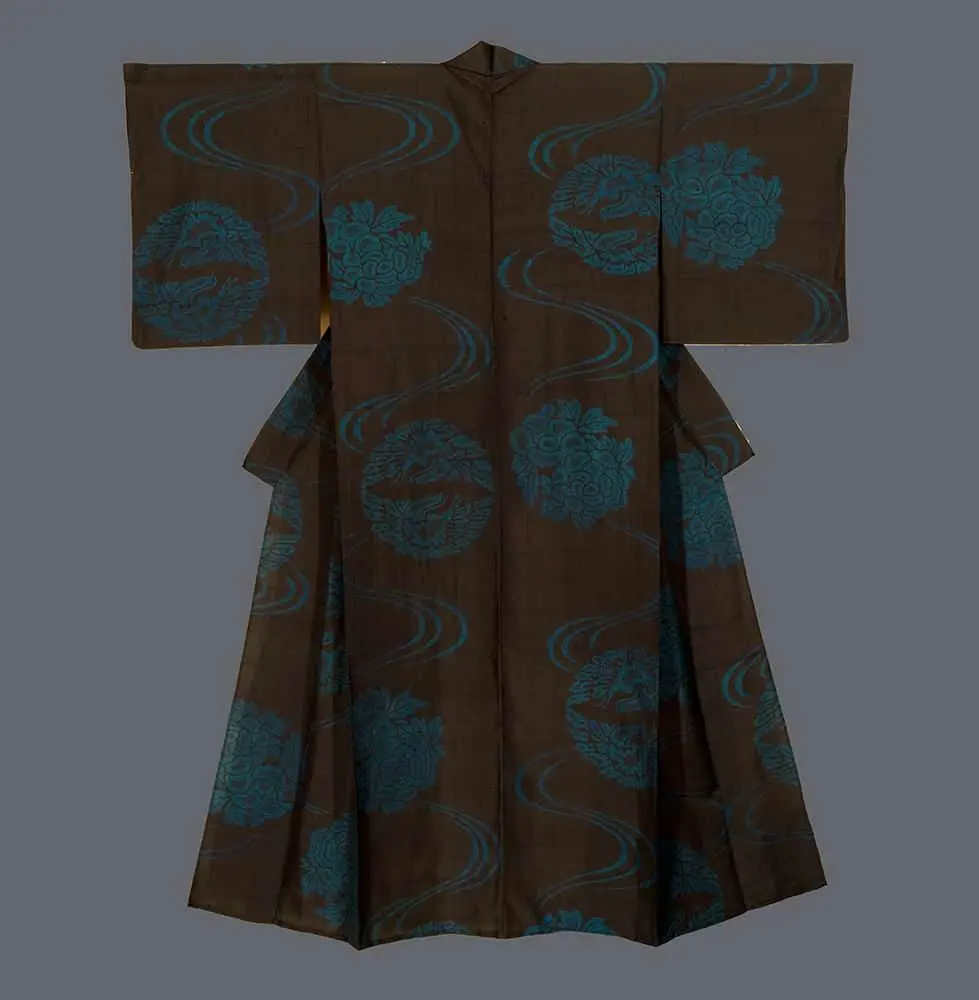 Meisen hitoe Kimono